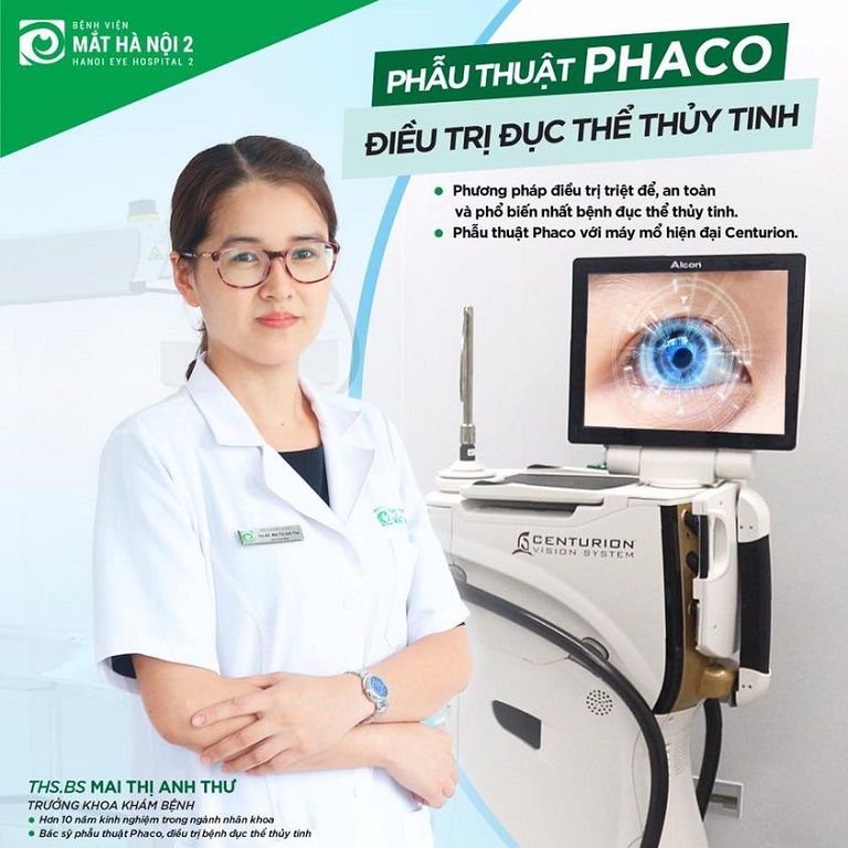 Ưu điểm của phẫu thuật Phaco chữa cận thị
