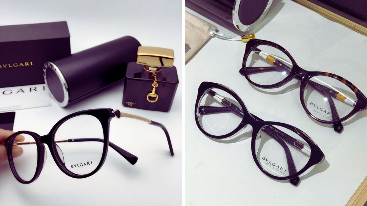 Gọng k&iacute;nh cận nữ Bvlgari: Sự h&ograve;a quyện giữa nghệ thuật v&agrave; phong c&aacute;ch