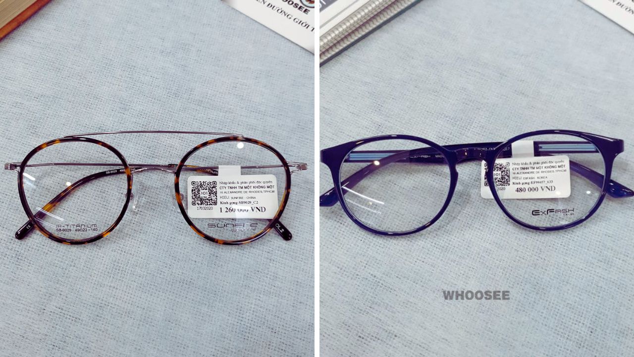 Gọng k&iacute;nh cận nữ Sunfire: Sắc m&agrave;u H&agrave;n Quốc tinh tế