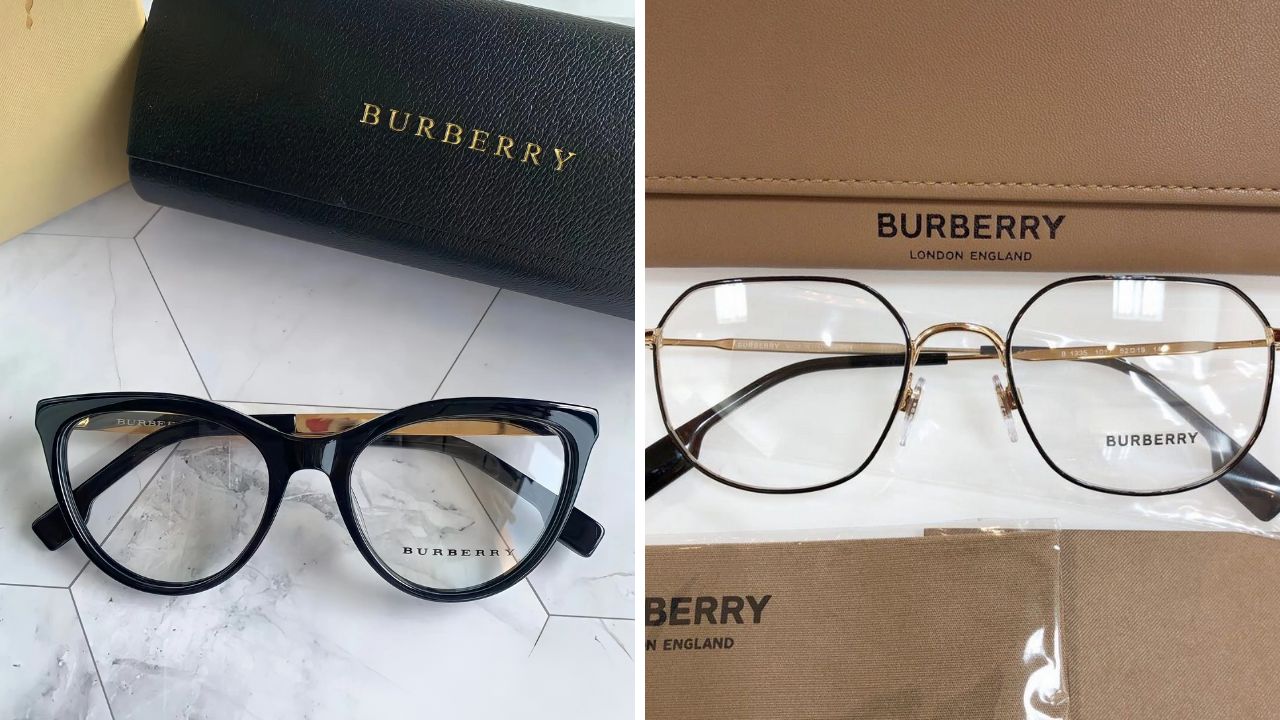 Gọng k&iacute;nh Burberry: Sự sang trọng v&agrave; đẳng cấp